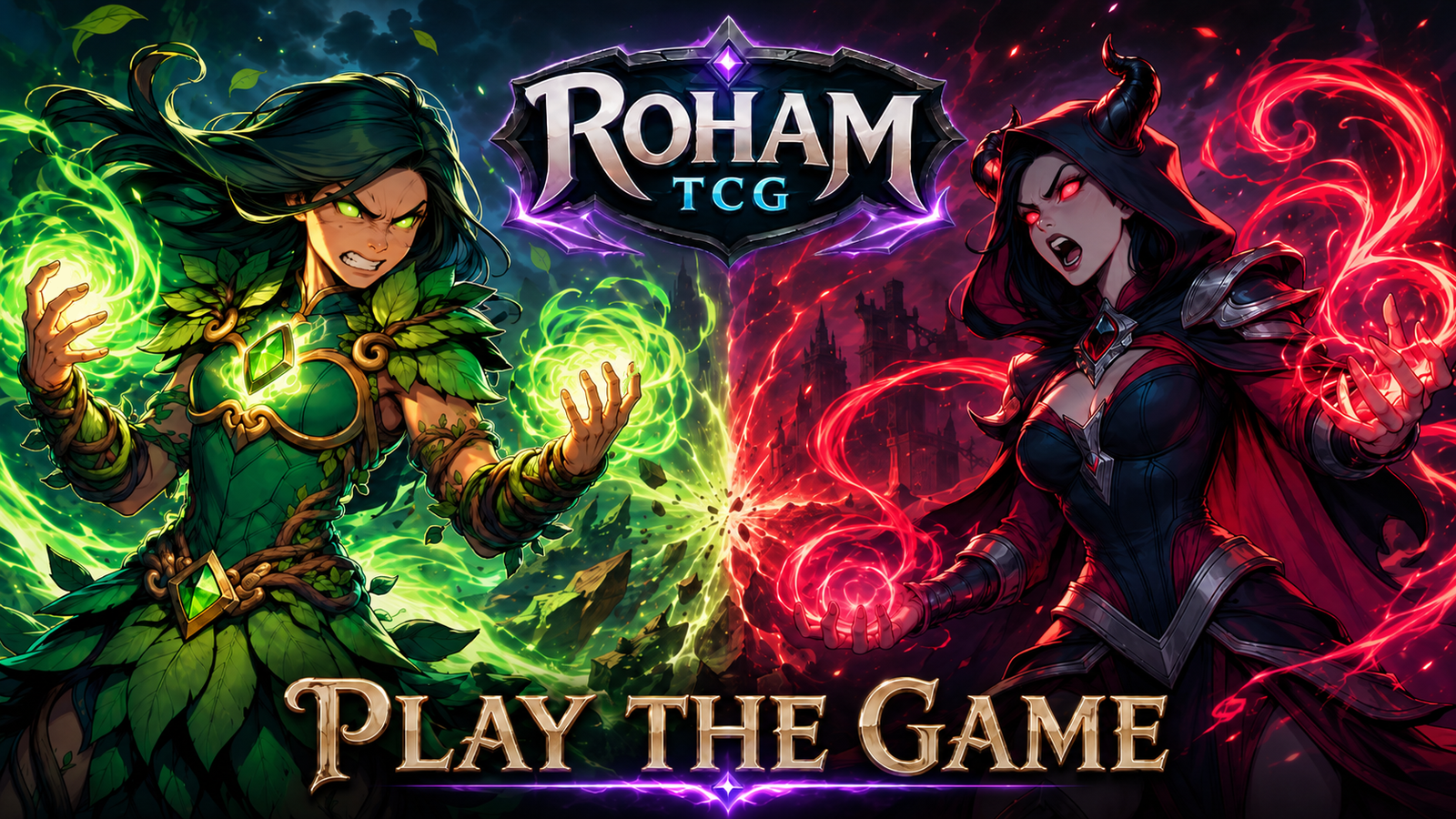 Roham TCG play the game web beta artwork